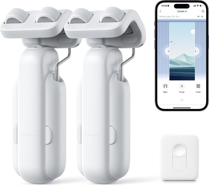 Actual product image SwitchBot Curtain Motor Rod 3 (white)