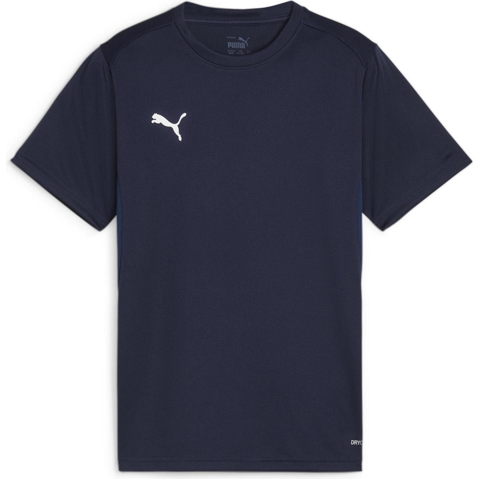 Puma, Jungen, Sportshirt, teamGOAL Jersey Jr (116), Blau, 116
