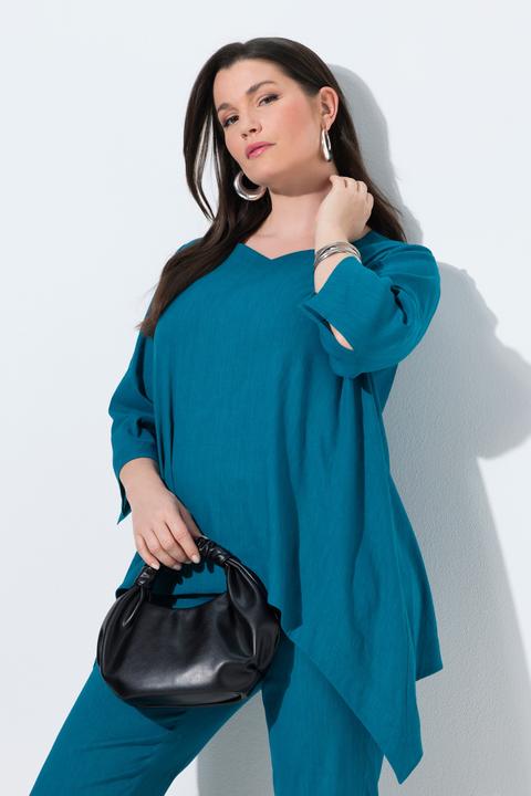 Produktbild Ulla Popken Leinenmix-Bluse (56)