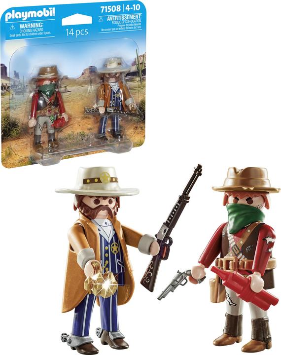 Produktbild Playmobil DuoPack Bandit und Sheriff (71508)