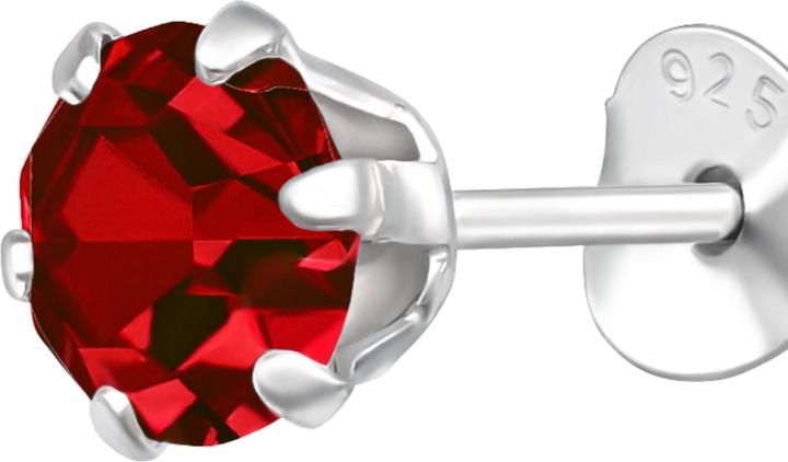 Immagine prodotto Maxte Silberne Runde 5 mm mit Kristallen (Argento 925)