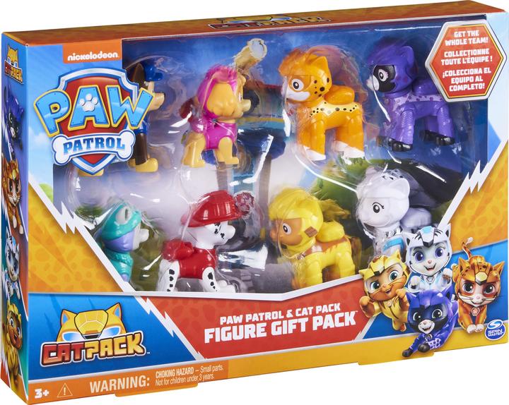 Produktbild Spin Master Paw Patrol Cat Pack Figure Gift Pack Pups And Cats
