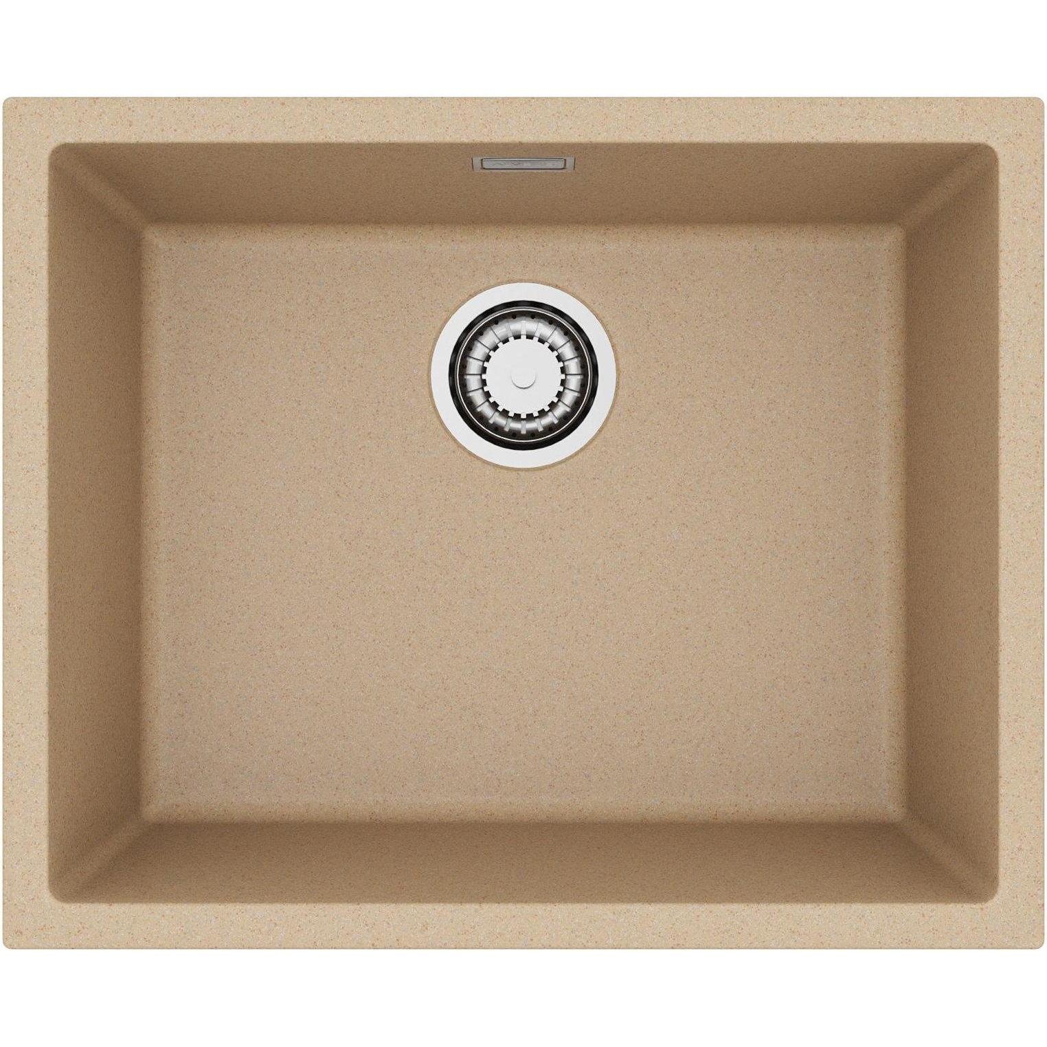 Alveus, Lavello, Sink Omni 30 G55 With Syphon Beige (45 cm, 55 cm)