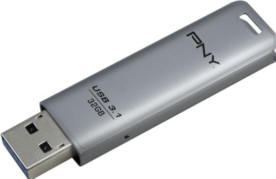 Actual product image PNY Elite Steel (32 GB, USB-A)