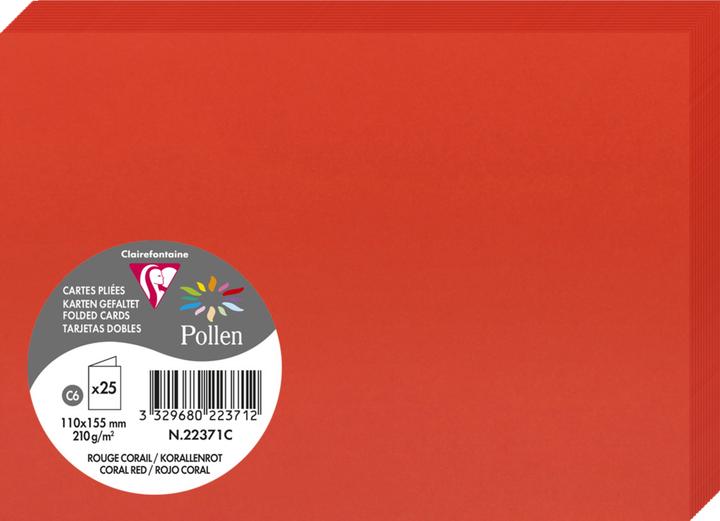 Actual product image Clairefontaine Double card (25 pcs.)