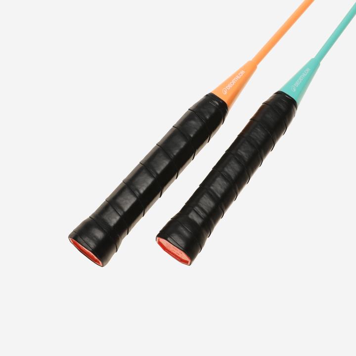 Produktbild Perfly Badminton Set Erwachsene - Discover Set BR100 türkis/orange