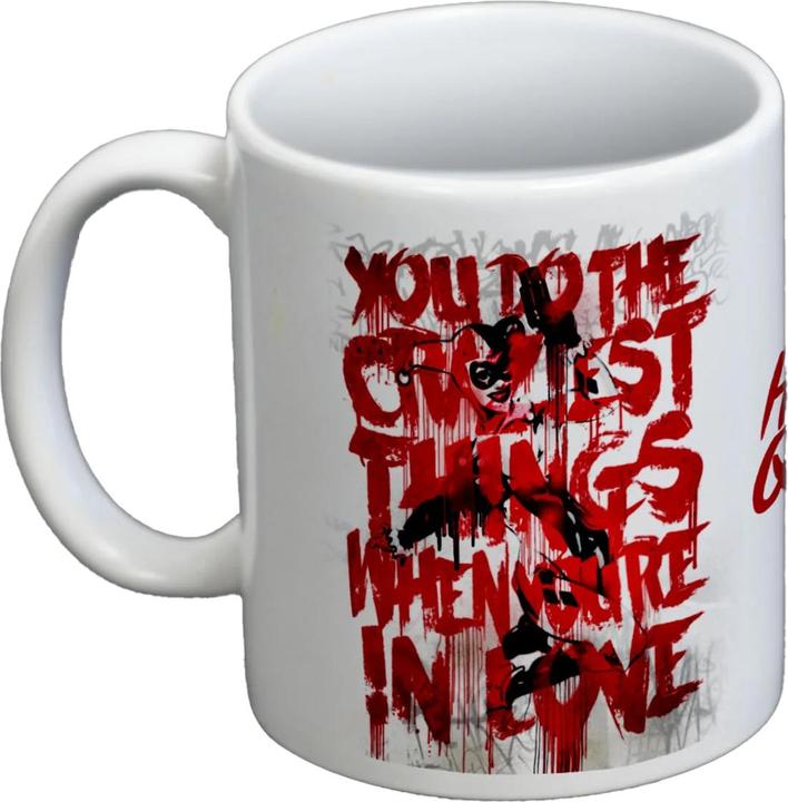 Actual product image Batman Love Harley Quinn Mug (315 ml, 1 x)
