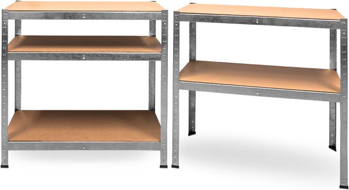 Actual product image Monzana 2x storage shelves