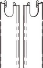 Produktbild Stelrad radiator endegavl 500mm - Saet til højde 500 mm, type 22