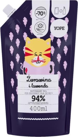 Actual product image Yope Natural for Children Cranberry & L (400 ml)