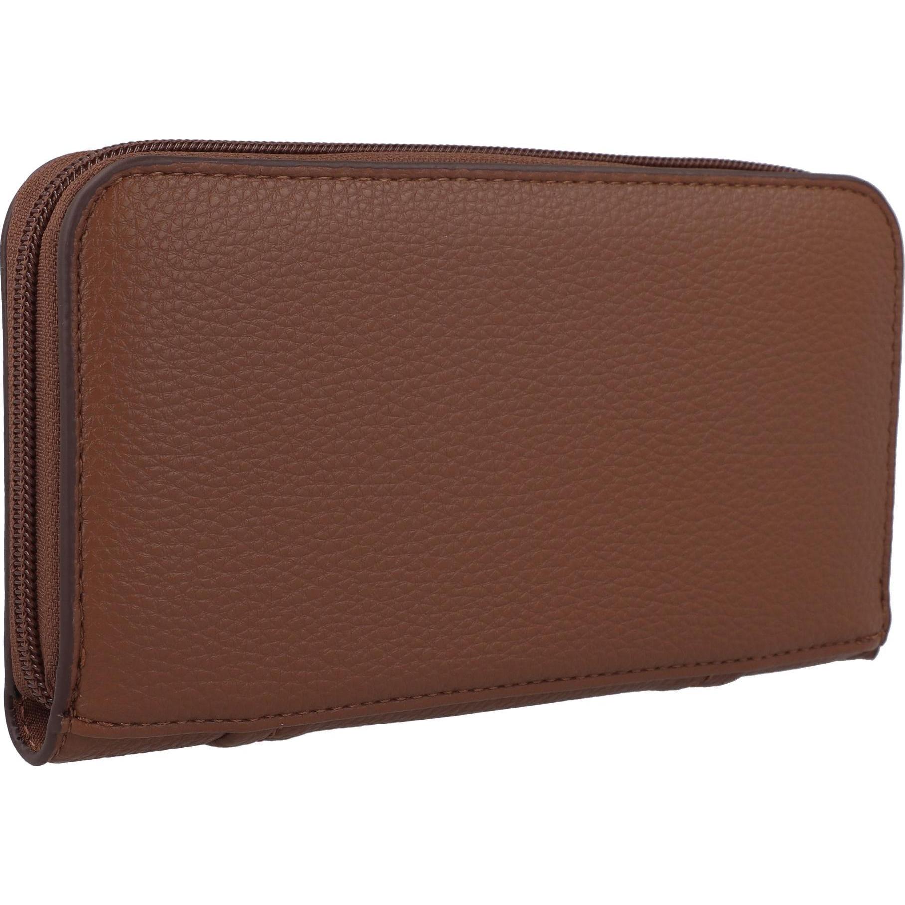 Tom Tailor, Damen, Portemonnaie, Beca Geldbörse 19 cm, Braun