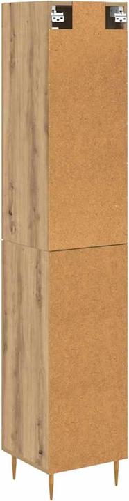 Actual product image vidaXL Moderner Buffetschrank (34 x 34 x 180 cm)