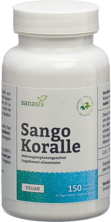 Actual product image Sanasis Sango coral capsule (150 pcs., Capsules, 139 g)