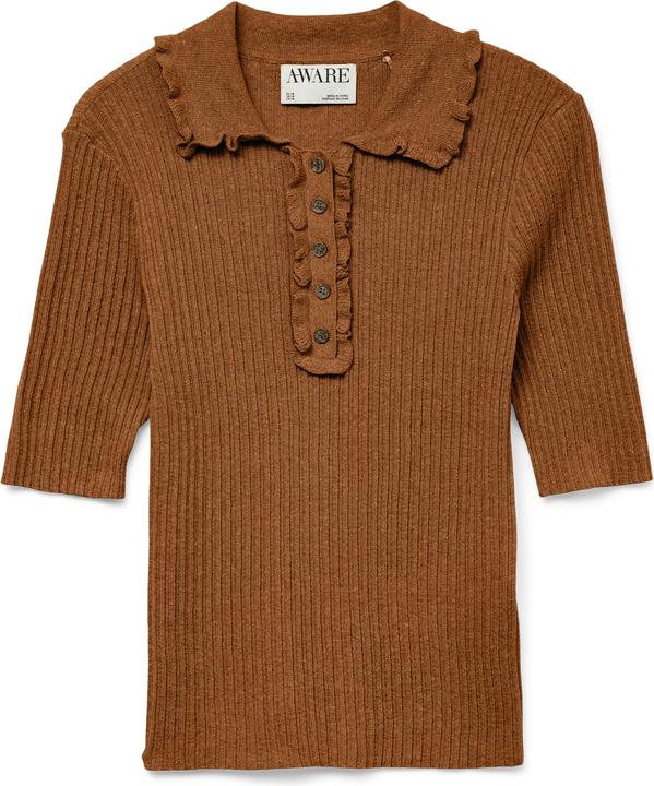 Produktbild Vero Moda AWSHIRLI Gestricktes Poloshirt Polo (M)