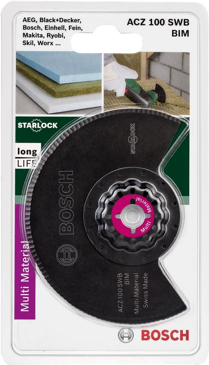 Produktbild Bosch Zubehör Bimetall Segmentmesser 100 mm