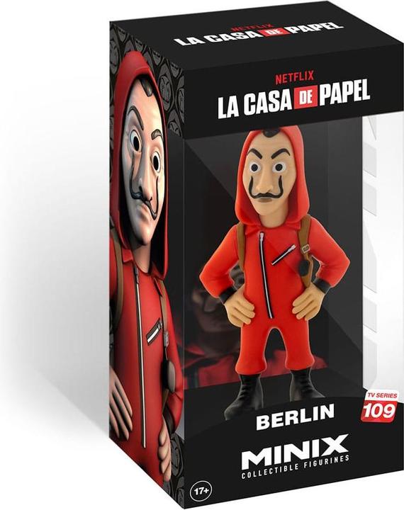 Image du produit NoName LA CASA DE PAPEL - Berlin avec Masque - Figurine Minix 12cm