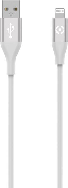 Produktbild Celly USBLIGHTCOLORWH Lightning-Kabel 1,5 m Weiss (1.50 m)