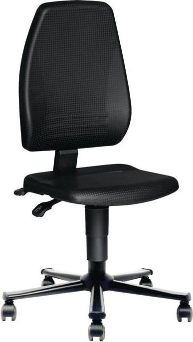 Tecwerk Arbeitsdrehstuhl Rollen Integralschaum schwarz 440-620 mm