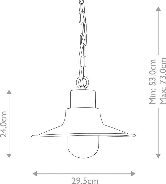 Image du produit Elstead Lighting Sheldon Lampe à suspendre d'extérieur E27 vert-de-gris IP44 (E27, IP44)