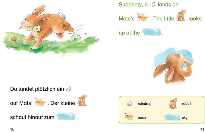 Produktbild Bildermaus - Mit Bildern Englisch lernen - Geschichten vom kleinen Hasen - Little Rabbit Stories (Deutsch, David Ingram, Dorothea Ackroyd, Milena Baisch, 2018)