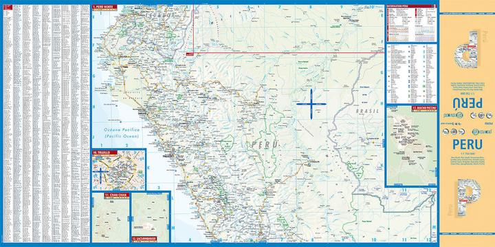 Produktbild Map. Perú