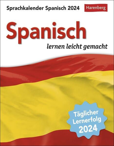 Produktbild Harenberg Spanisch Sprachkalender 2024 (A5, Deutsch)