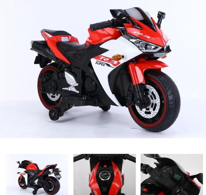 Immagine prodotto Es-toys Moto elettrica per bambini 888 (12 V)