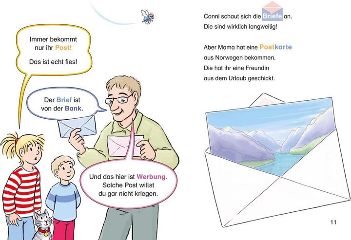 Immagine prodotto Lesespass mit Conni: Conni und der geheime Brief (Zum Lesenlernen) (Tedesco, Herdis Albrecht, Julia Boehme, 2021)