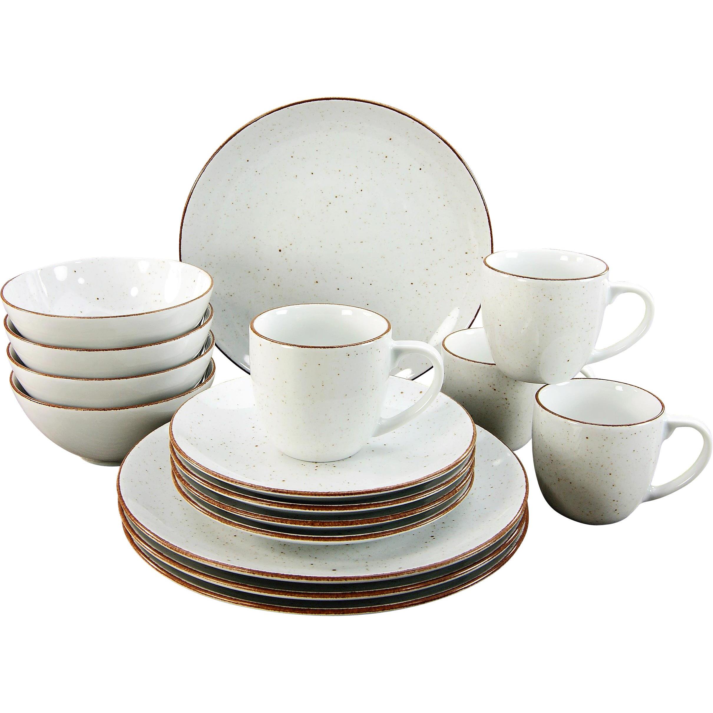 CreaTable, Geschirrset, Vintage Nature (16 Stück)
