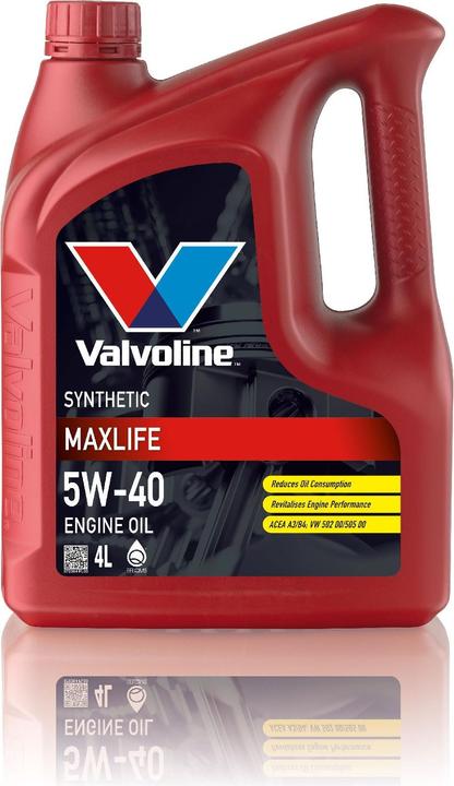 Actual product image Valvoline Maxlife (4 l, SAE 5W-40)