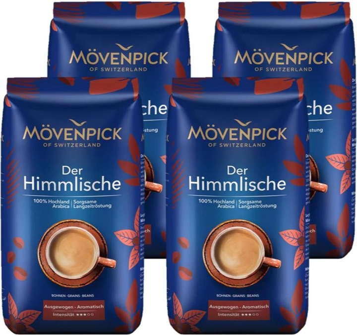 Image du produit Mövenpick Le céleste (4x1kg) (4000 g, Torréfaction moyenne)