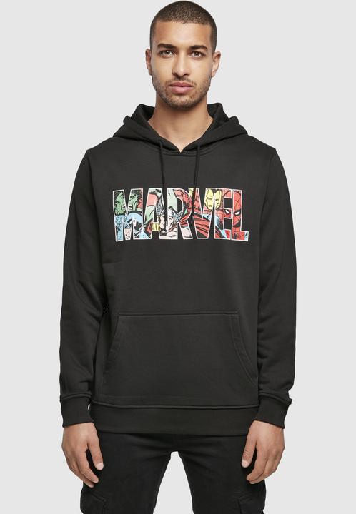 Produktbild Mister Tee Marvel Logo Character Hoody (L)