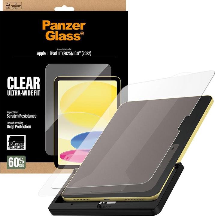 Actual product image PanzerGlass Screen Protector (1 pcs., Apple iPad 2022 (10th Gen))