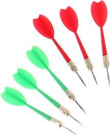Produktbild Dartscheibe Doppelseitig Mit 6 Darts 37 Cm