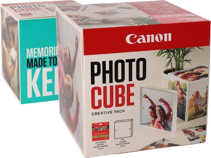 Actual product image Canon Photo Cube Creative Paper 5x5 blue (13 x 13 cm, 40 x)
