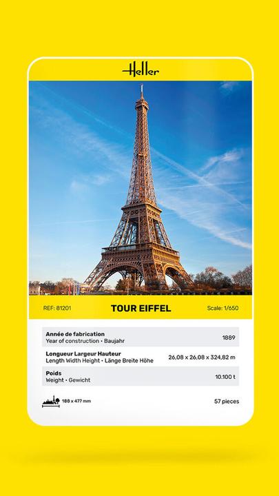 Actual product image Heller Tour Eiffel