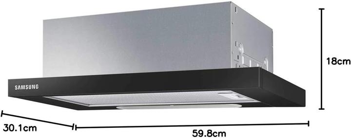 Produktbild Samsung NK24M1030IB/UR (Unterbauhaube)