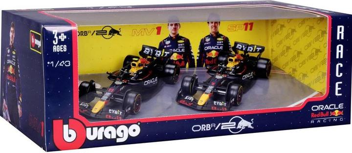 Actual product image Bburago F1 RedBull RB20 '24 2er-Set 1:43 Modellauto