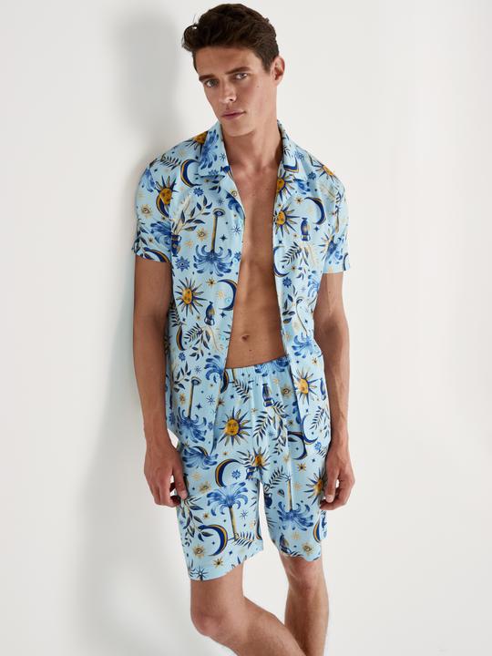 Image du produit Calida Relax Magic Kurz-Pyjama, durchgeknöpft (M)