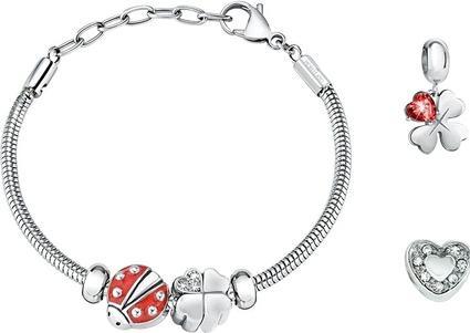 Produktbild Morellato Drops Women's Bracelet, In Stainless Steel, Zircons, Crystals - Scz1141 (Edelstahl)