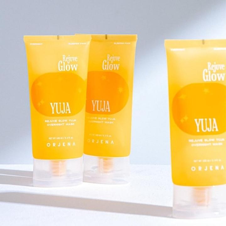 Image du produit Orjena Rejuve Glow Yuja Overnight Mask Sleeping Pack Basé sur une formule végétalienne