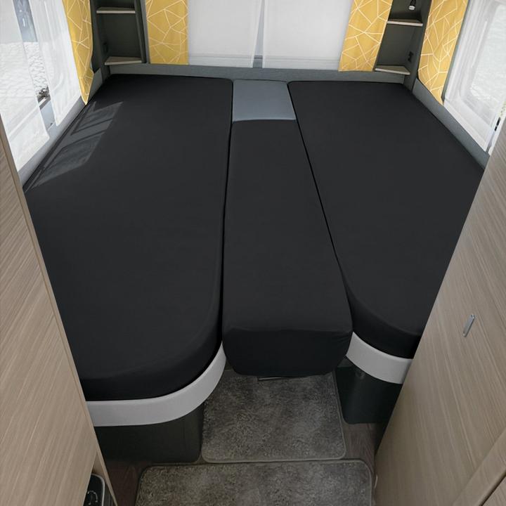 Image du produit Erwin Müller Matratzenschutz und Spannbettlaken 6-tlg für das Wohnmobil/Wohnwagen-Heckbett (80 x 200 cm, 45 x 135 cm)