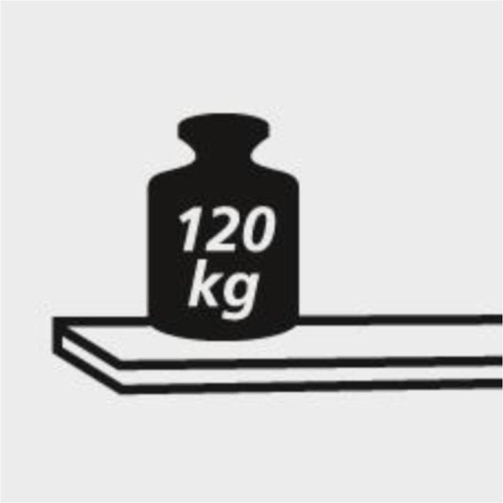 Produktbild kaiserkraft Schwerlastschrank, Höhe 1950 mm (104 cm, 195 cm)