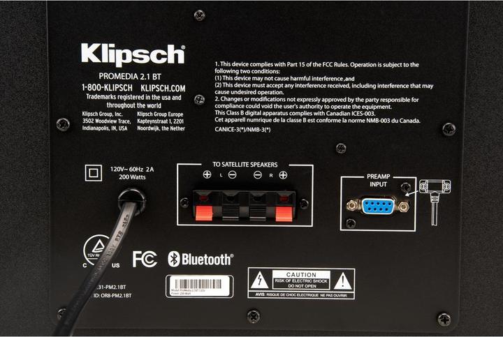 Produktbild Klipsch ProMedia (Netzbetrieb)