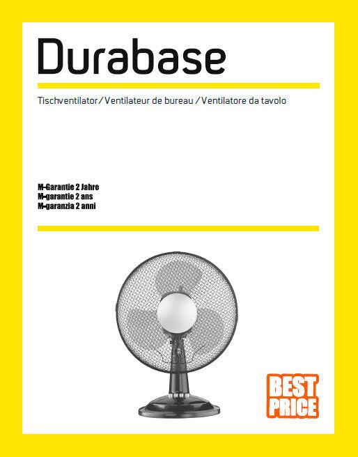 Actual product image Durabase Table fan (60 dB)