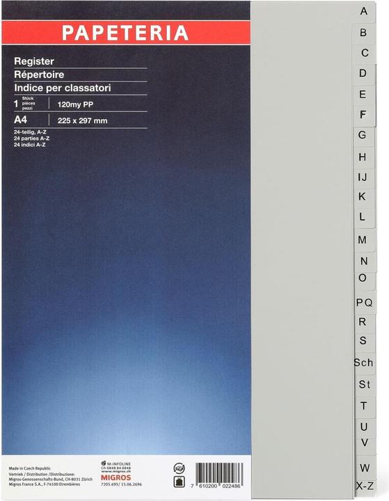 Produktbild Papeteria Register