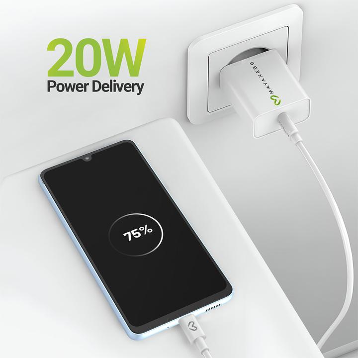 Produktbild Mayaxess Galaxy A33 Ladegerät + Kabel (20 W)