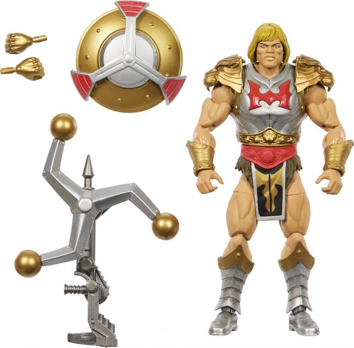 Actual product image Mattel Masters of the Universe: New Eternia Masterverse Action Figure Flying Fist He-Man 18 cm