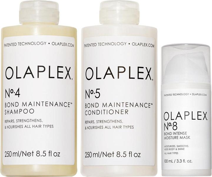Image du produit Olaplex Set de soins intensifs No. 4 + No. 5 + No. 8 (Kit de soins capillaires)