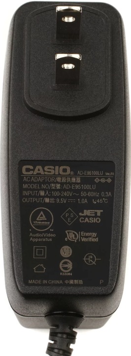 Actual product image Casio AD-E95100 Power adapter (Power supply)
